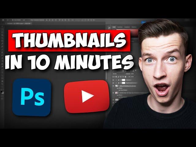 How To Make A Youtube Thumbnail In Photoshop 2023 (Quick & Easy Tutorial)