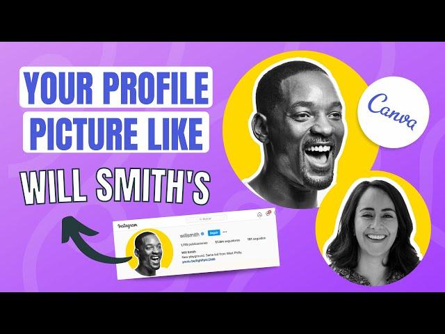 How to Create a Cool Profile Picture in Canva 