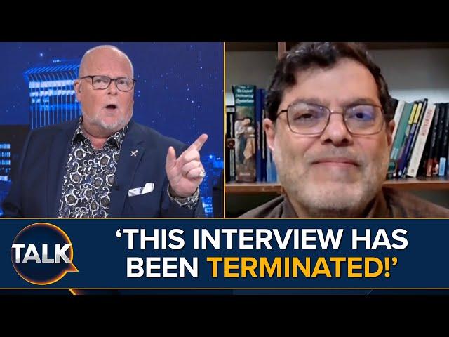 "Interview Terminated, I Don't Care" | James Whale vs Pro-Palestine Iranian Academic