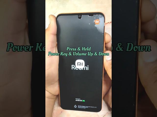 How To Hard Reset Redmi 9 Power  How To Unlock Screen Lock Redmi 9 Power #shorts #ytshots #reset