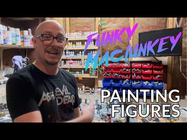 Painting 3d Prints - A Funky Maclunkey Workshop Tour!