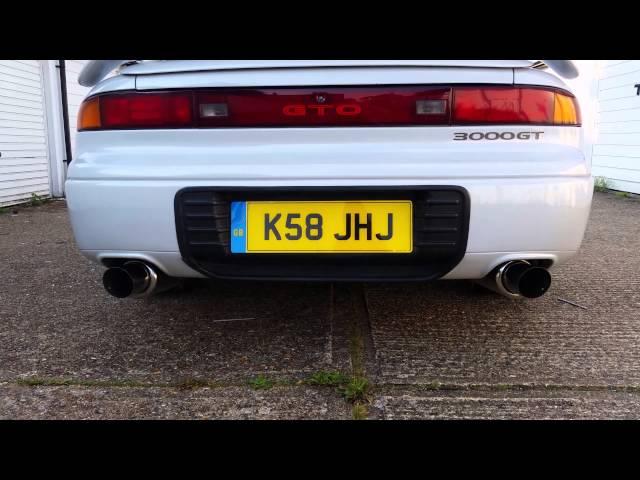 Mitsubishi 3000GT catback exhaust without silencer