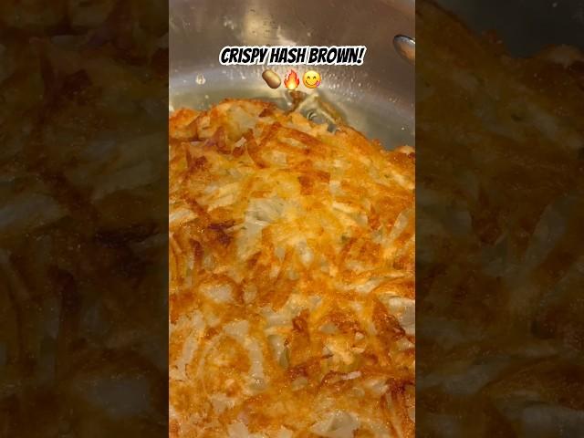 Unlock the Secret to Crispy Hash Browns! #crispypotatoes #hashbrown #quickrecipe