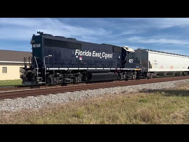 First trains of the spring ( a Port St John Railfan movie )