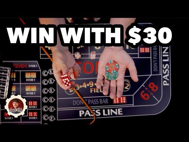 How to Win at Craps...Safe & Slow - Craps Betting Strategy