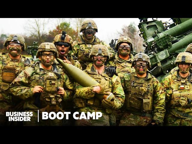 How Army Artillery Soldiers Train To Fire $4.3 Million Howitzers — The "King Of Battle" | Boot Camp