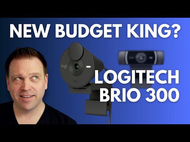 Better than a Logitech C920 PRO?  The Logitech BRIO 300 301 305 webcam