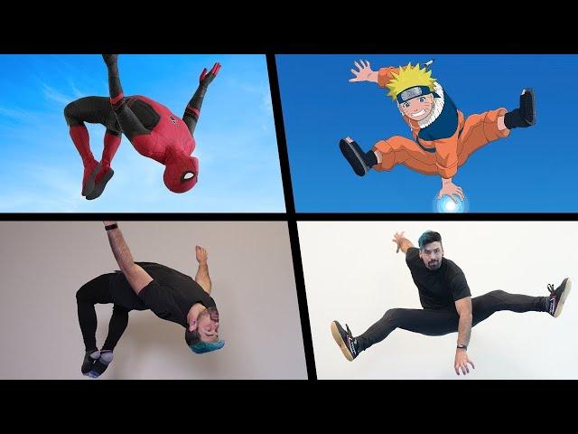 Top Stunts 2022 In Real Life (Spiderman, Sonic, Anime, MORE!)