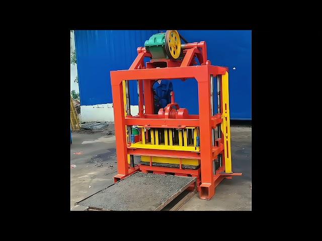 8inch concrete hollow block making machine small cement brick making machine in Ghana 5inch 6inch