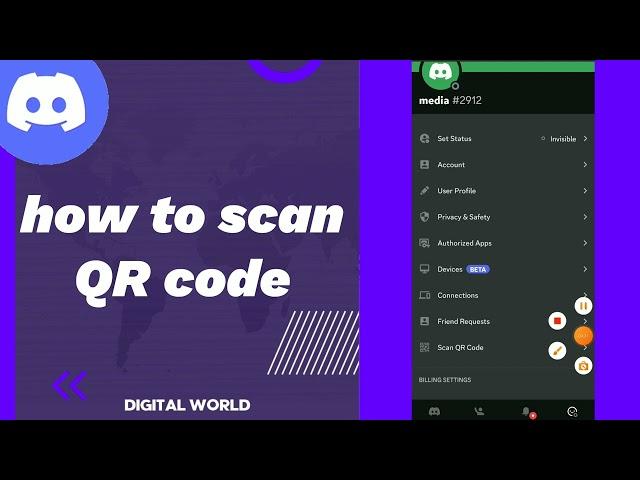 How To Scan QR Code On Discord App 2023
