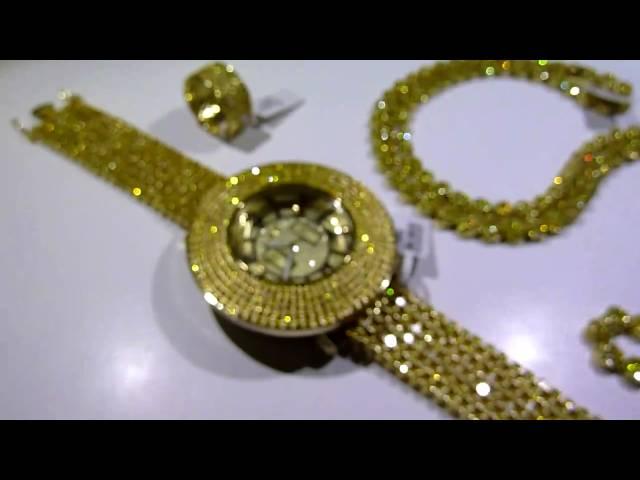 LEMONADE COMBO #2! Lab Made YELLOW Diamond "Watch+Chain+360 Ring" video - Gucci Mane jewelry