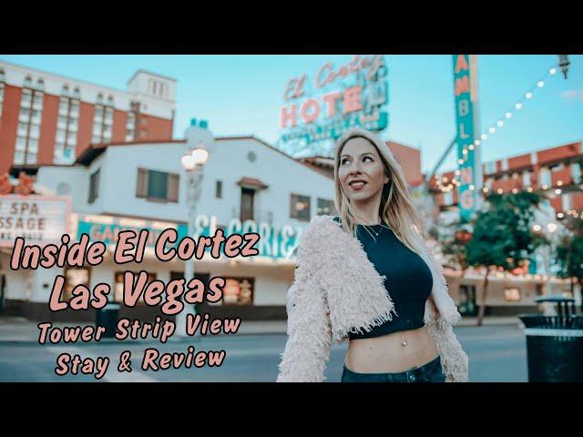 Inside El Cortez Las Vegas Hotel: Exclusive Stay & Casino Adventure!Top Room & Food in Downtown