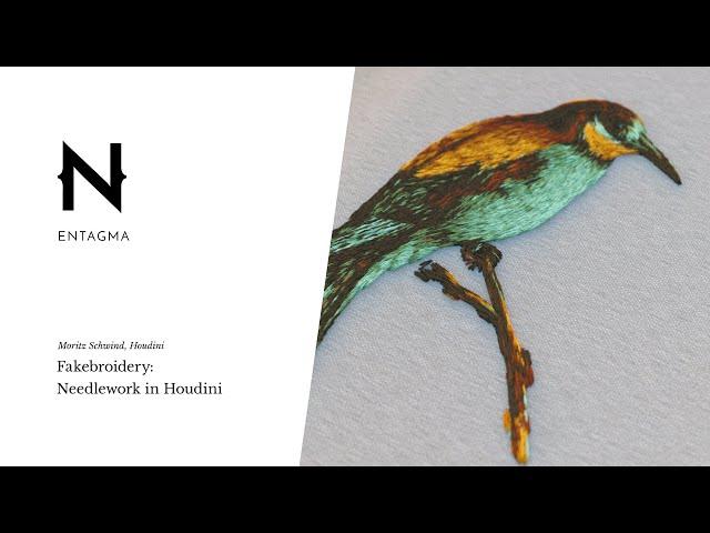 Fakebroidery: Needlework in Houdini