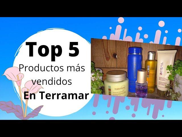 Top 5 productos  más vendidos  en Terramar