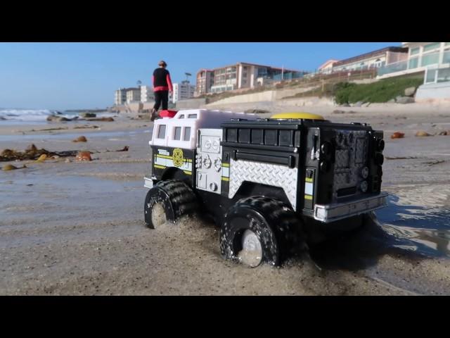 Toy Truck Вездеход на песке и воде Toy Truck beach and offroad ride