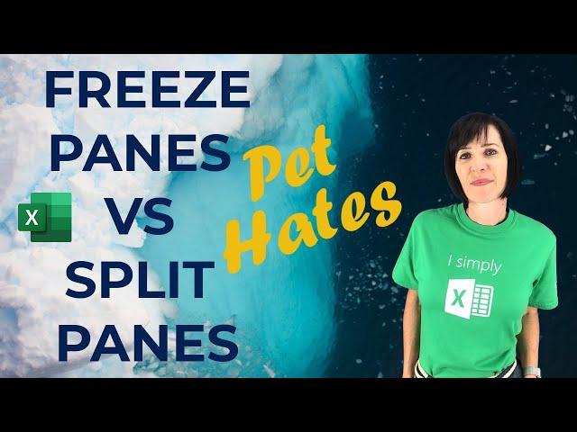 Freeze Panes vs Split Panes - The Correct Way to Use Them