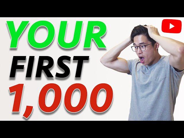 How to Get Your First 1,000 YouTube Subscribers (Organically) in 2020!