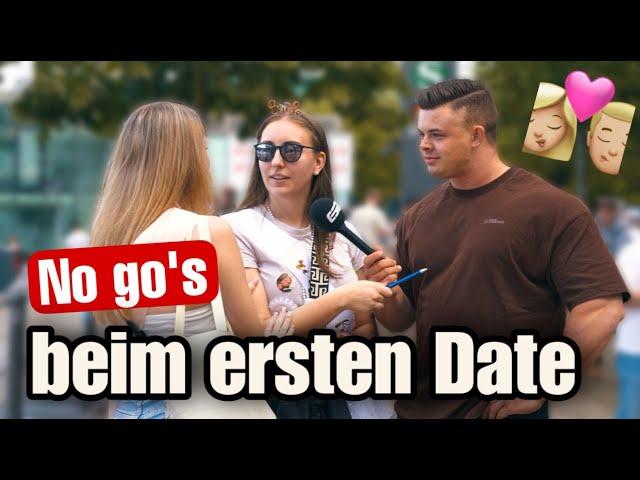 No go's beim ersten Date! Straßenumfrage