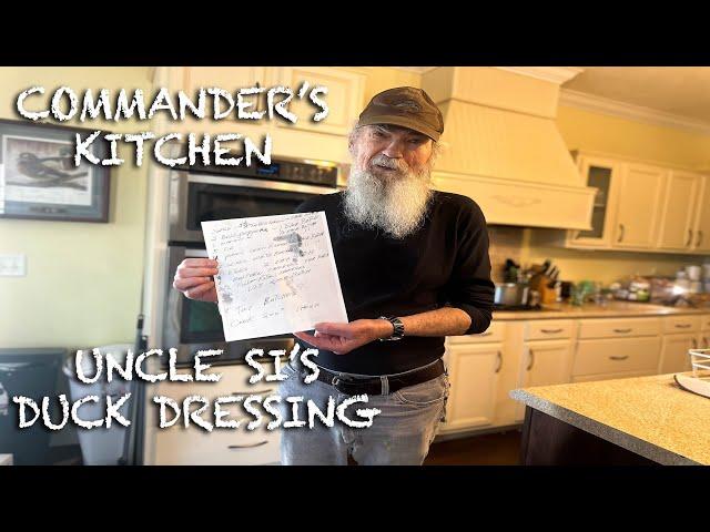 Uncle Si crashes the Duck Commander board meeting with his famous Duck Dressing.