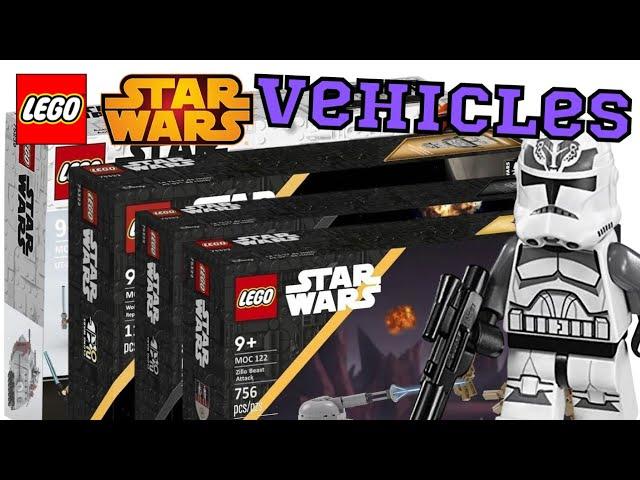 Top 3 Clone Wars Vehicles That Lego NEEDS To Make Now! Lego Star Wars Set Ideas 2023