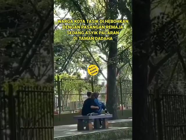 Viral Sepasang Remaja Mesum di Taman Dadaha Tasikmalaya