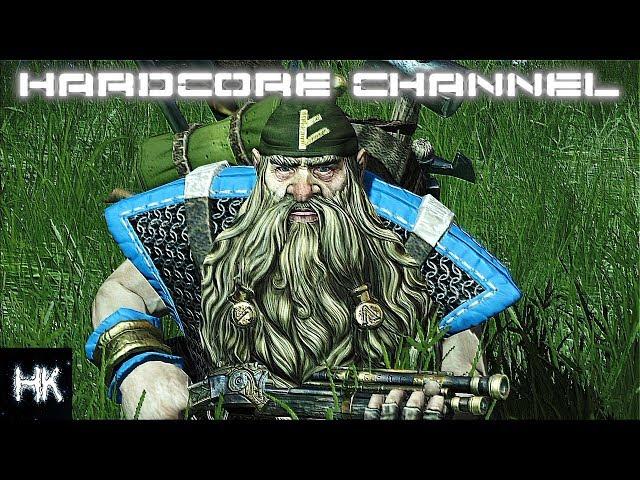 Total War Warhammer 2 - прохождение Hardcore Империи Смертных - Гномы =11= Вихрь топоров