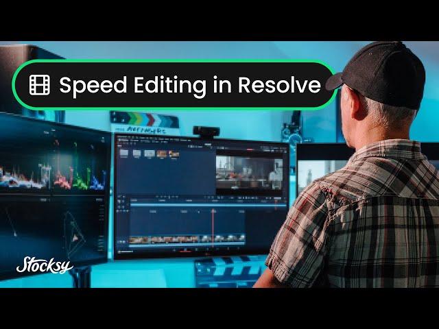 Speed Editing in DaVinci Resolve's Cut Page