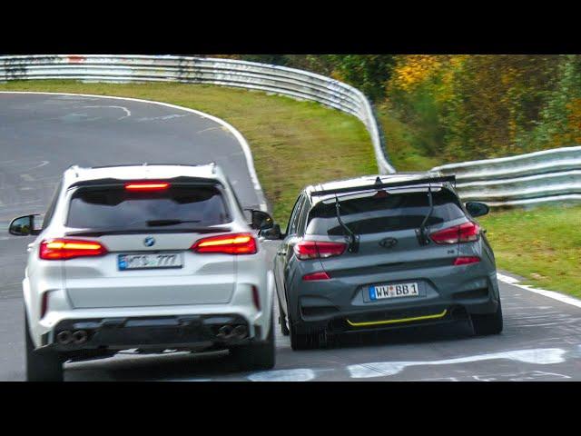 NÜRBURGRING Crazy Drivers, CLOSE CALL & Highlights Touristenfahrten Nordschleife 20 10 2024