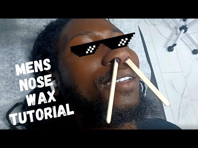 Nose Wax Tutorial | How To Avoid Men's Beard!