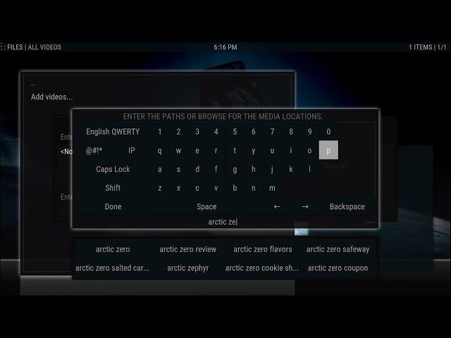 Install Auto-completion Virtual Keyboard