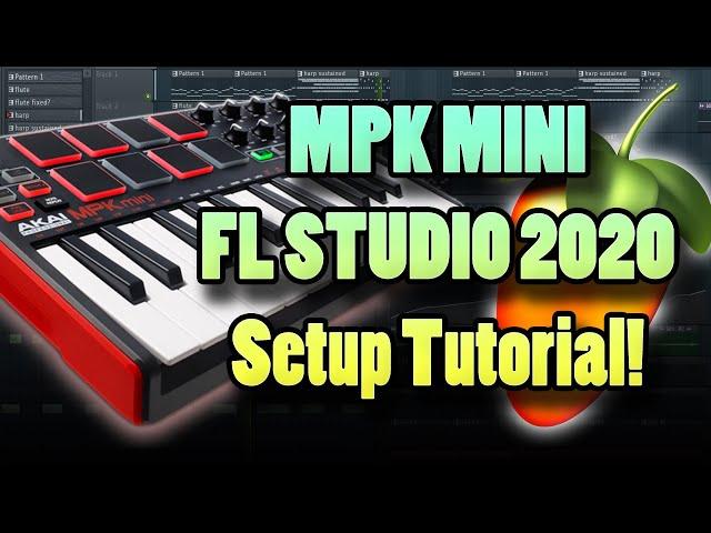 MPK Mini and FL Studio 2020 Setup Tutorial!