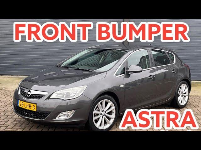 Vauxhall - Opel Astra J Easy Bumper Removal