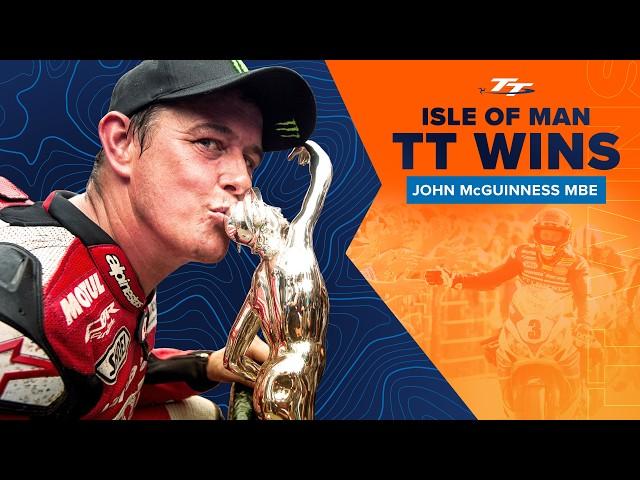 All of John McGuinness MBE's TT Wins... so far | Isle of Man TT Races | 2024