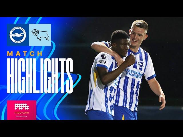 HIGHLIGHTS | Brighton v Derby | Premier League 2