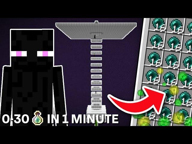 Enderman XP Farm Minecraft 1.21+ - BEST DESIGN