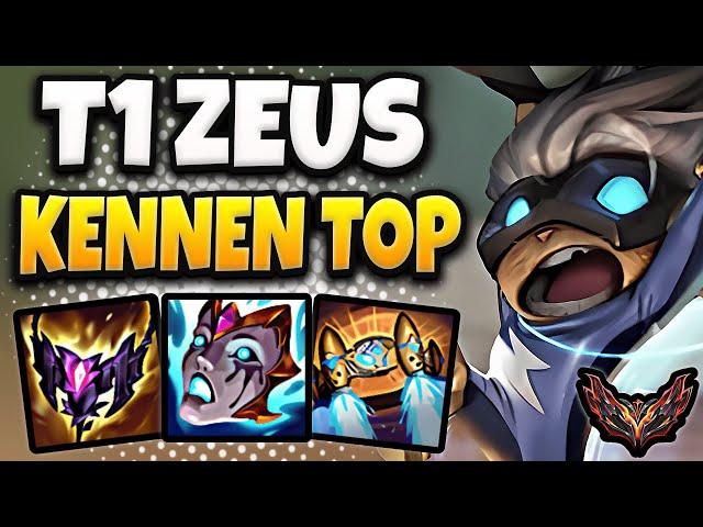 T1 Zeus Kennen vs Aatrox [ TOP ] Patch 14.14 Korea Grandmaster 