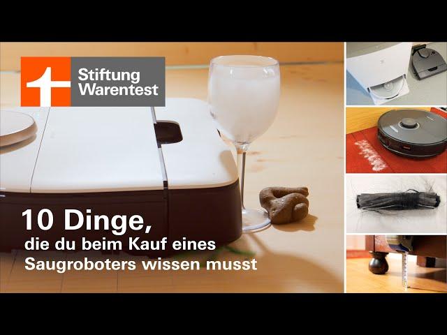 Test Saug-Wischroboter 2024: Die 10 Top-Tipps zum Saugroboter-Kauf (Stiftung Warentest)