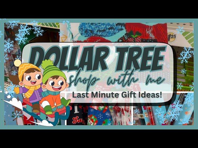 RAINY DAY Dollar Tree Shop With Me | I FINALLY FOUND THEM! Last Minute Gift Ideas!