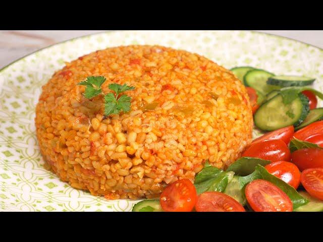 ПЛОВ ИЗ БУЛГУРА по-турецки / BULGUR PILAVI - вкусное блюда и гарнир. Рецепт от Всегда Вкусно!