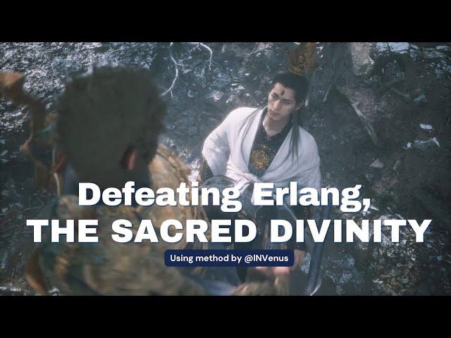 Black Myth: Wukong Defeating Erlang, The Sacred Divinity - Using method by @lNVenus