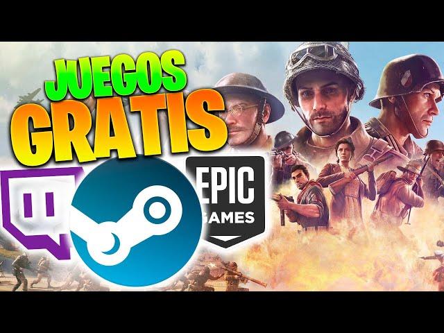 ¡Fin de SEMANA GRATIS! JUEGAZOS GRATIS en STEAM,  EPIC GAMES, PRIME GAMING & MÁS 