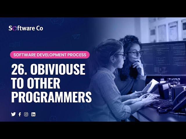 Obvious to Other Programmers || Process of Software / App Development ||  Software Co ||