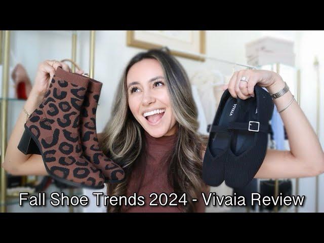 Fall Shoe Trends 2024 | Vivaia Footwear Unboxing & Review