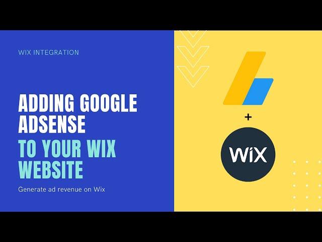 How To Add Google Adsense To Wix - 2020 Edition