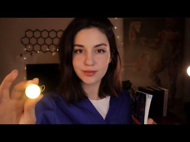 АСМР Осмотр у Невролога Тихий голос / ASMR Cranial Nerve Examination