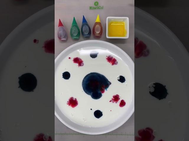 Colorful Milk Fireworks Science Experiment