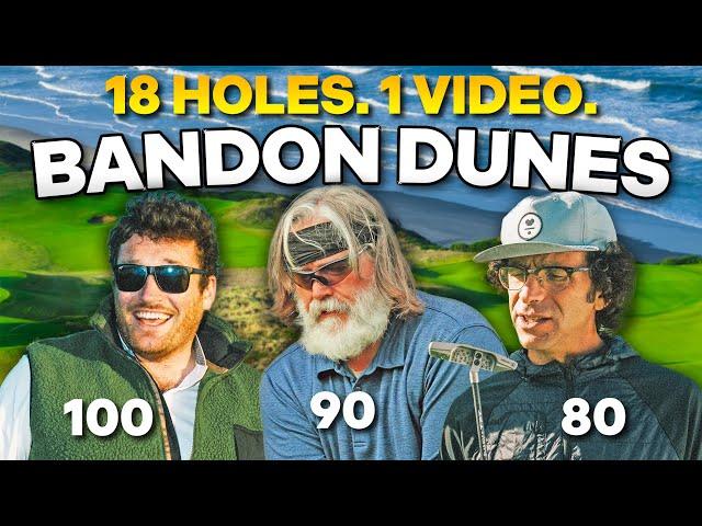 BREAKING BANDON DUNES: 3 Golfers. 3 Goals.