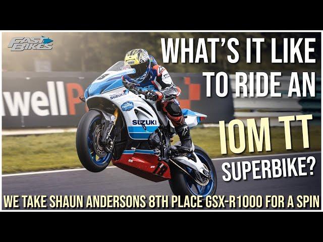 What’s it like to ride an IOM TT Superbike?