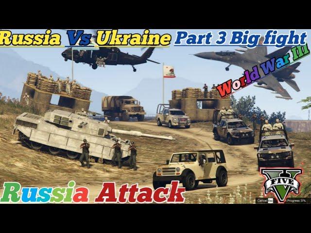 GTA 5 | Ukraine Vs Russia Big Fight | Xpert Gamerz