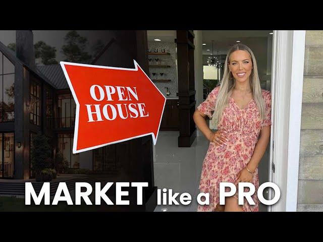 how to MARKET your OPEN HOUSE to *actually* GET CLIENTS!